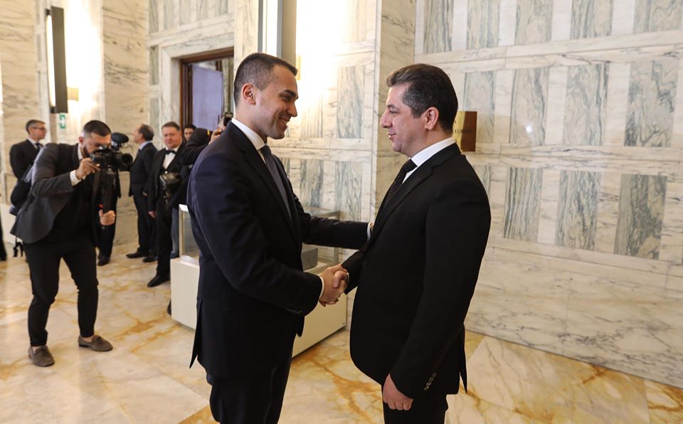 Başbakan ile İtalya Dışişleri Bakanı görüştü
